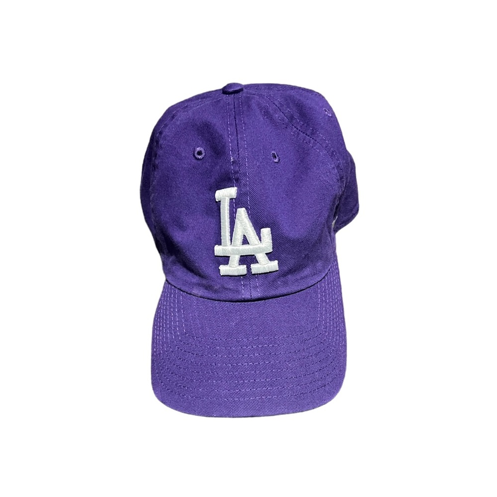 Dodgers and Yankees 47 Baseball Cap Female Dark Purple NY Embroidery Vintage Hat